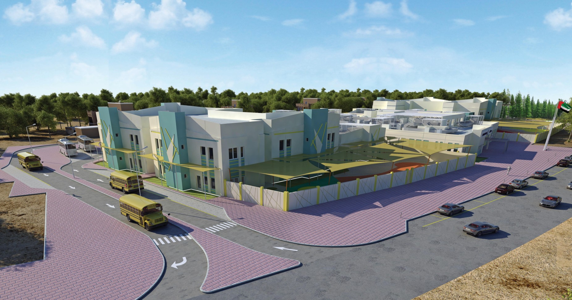 Construction of Al Forsan Kg School