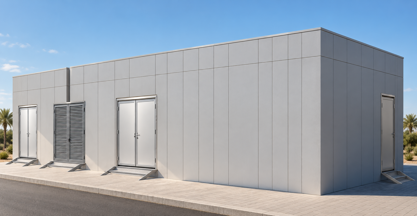Construction of Car Garage and Electrical Substation Building